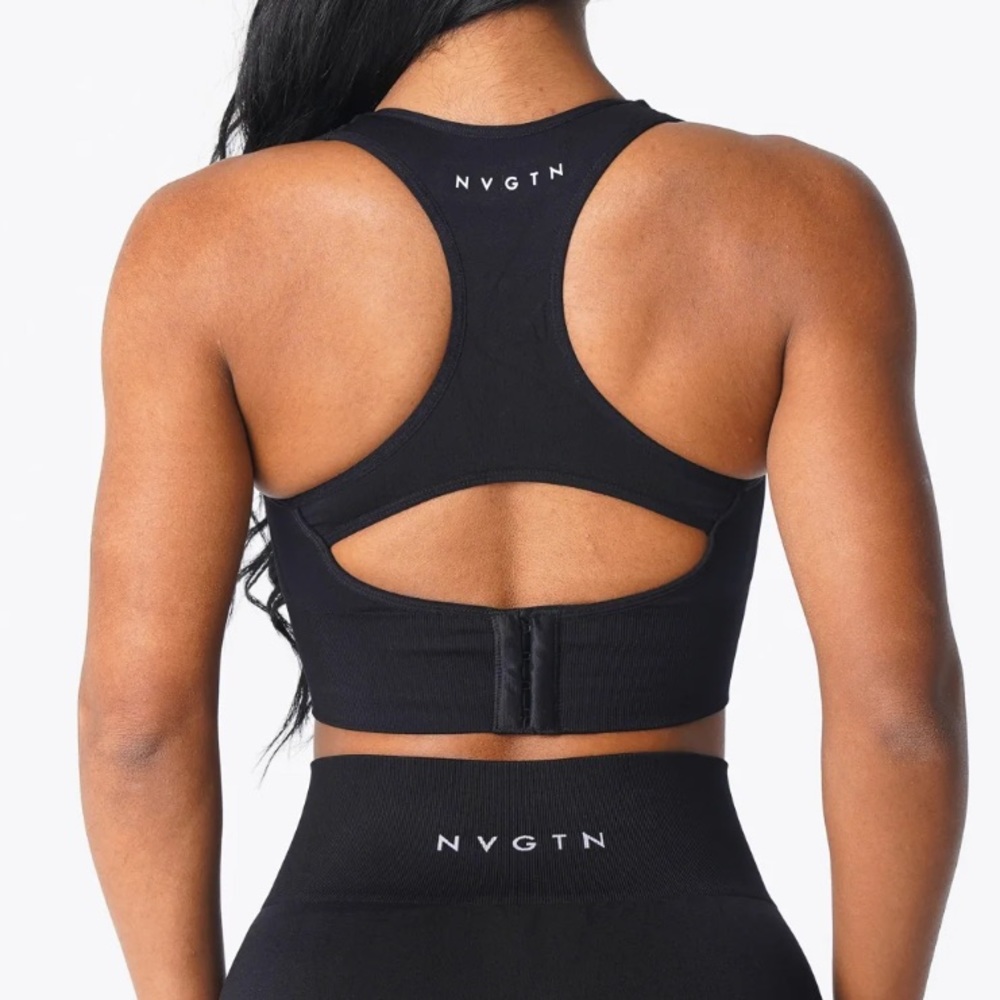 NVGTN Black Ignite Seamless Bra